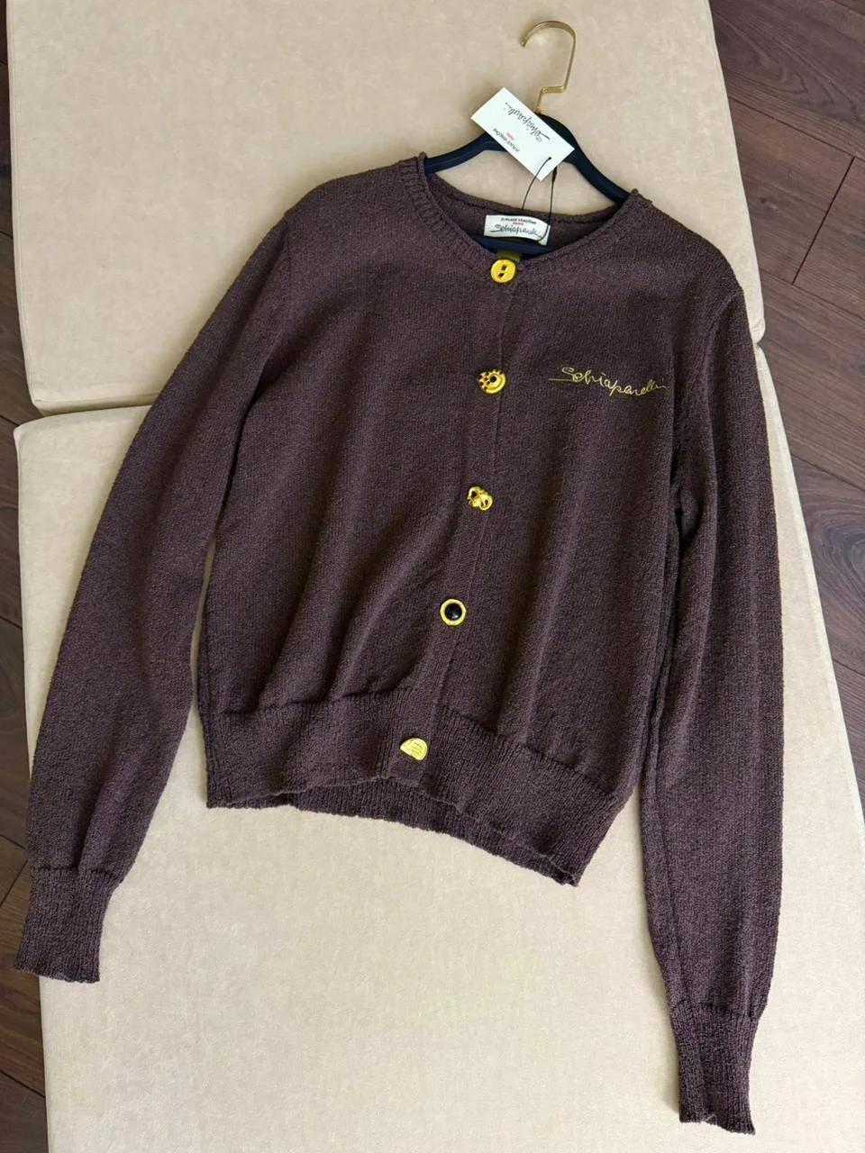 Кардиган Schiaparelli - деталь